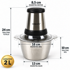 Tocător Electric Multifuncțional SOKANY, cu 4 Lame, pentru Carne, Legume și Nuci – 4 Variante