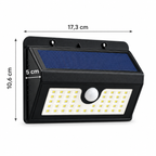 Lampă Solară LED cu Senzor de Mișcare și Acumulator – Iluminare Automată pentru Exterior