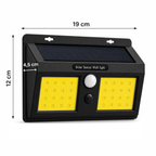 Lampă Solară LED cu Senzor de Mișcare și Acumulator – Iluminare Automată pentru Exterior