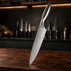 Cuțitul  bucătarului, Inox cu Crom-Molibden, pentru Tăiere, Feliere și Dezosare, 34 cm