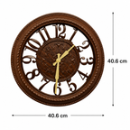 Ceas de Perete Decorativ Aspect Antic – Eleganță Vintage pentru Casa Ta