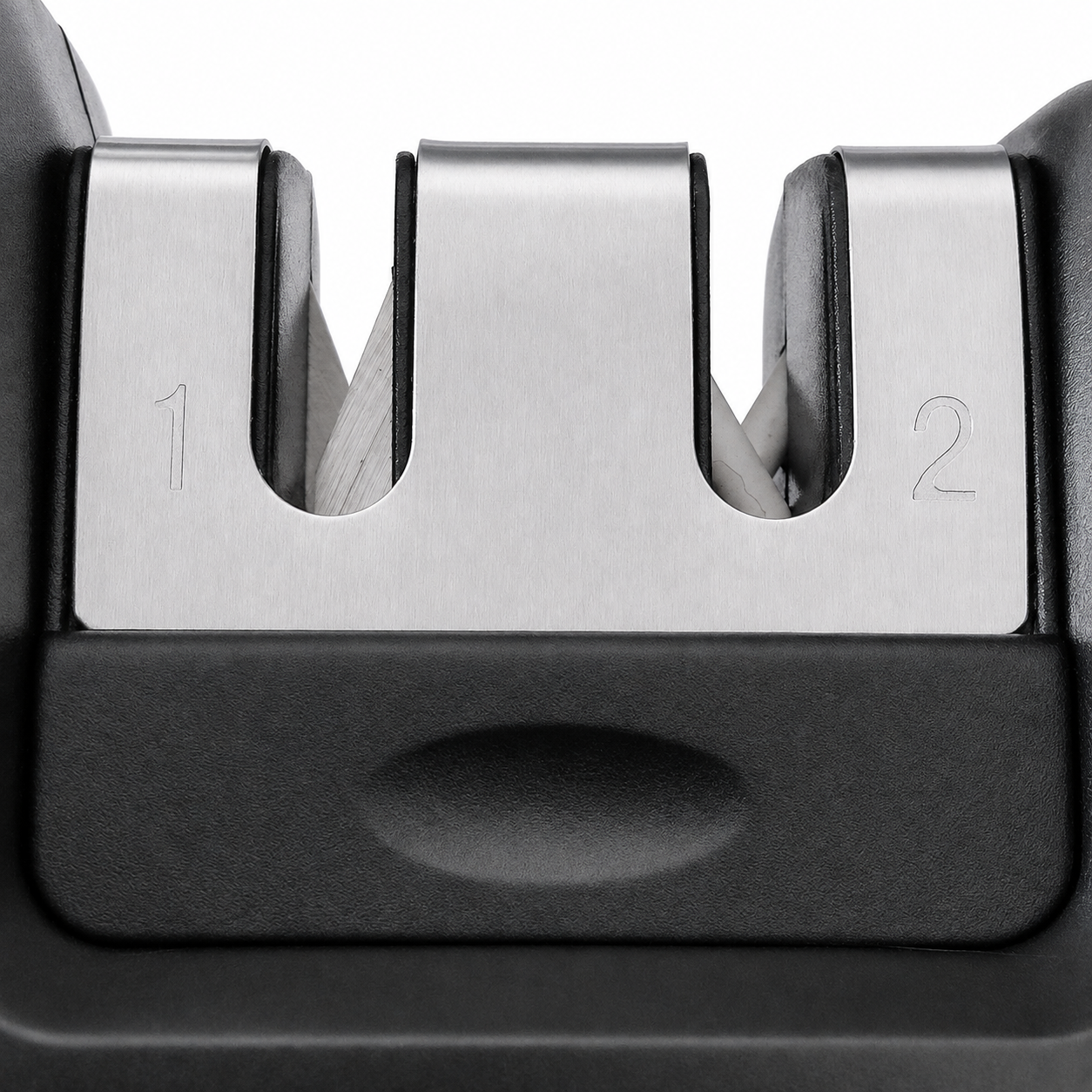 Ascuțitor Profesional pentru Cuțite LMYH, 2 Trepte de Ascuțire, Lame din Vidia și Ceramică, Mâner Ergonomic