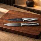 Cuțit de Bucătărie UltraSharp Inox, pentru Curățare, Fasonare, Feliere și Porționare, Lamă de 11 cm sau 12,5 cm