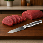 Cuțit de Bucătărie UltraSharp Inox, pentru Curățare, Fasonare, Feliere și Porționare, Lamă de 11 cm sau 12,5 cm