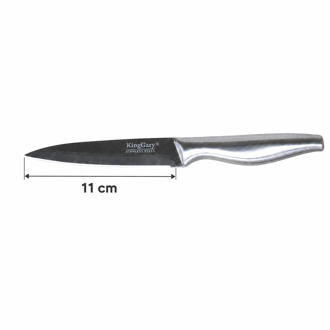 Cuțit de Bucătărie UltraSharp Inox, pentru Curățare, Fasonare, Feliere și Porționare, Lamă de 11 cm sau 12,5 cm