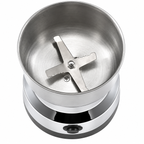 Râșniță Electrică din Inox, pentru Cafea și Condimente, 4 lame ultra-rezistente