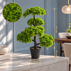 Bonsai artificial Arboris cu ghiveci – aspect natural fără întreținere, 50 cm