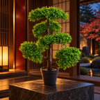 Bonsai artificial Arboris cu ghiveci – aspect natural fără întreținere, 50 cm