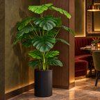 Monstera artificială cu 21 frunze – decor verde fără întreținere, 170 cm