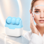 Ice Roller, Aparat de Masaj Facial și Corporal cu Efect Răcoritor, pentru Față, Tâmple, Gât și Zone Tensionate, Portabil, 10x8.5x3.5 cm