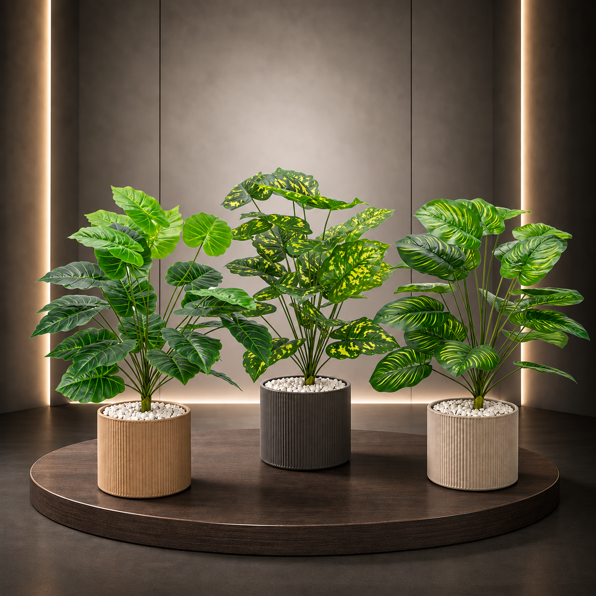 Arbust Artificial Premium, Ultra-Realist, 95 cm – 3 Modele (Fără Ghiveci)