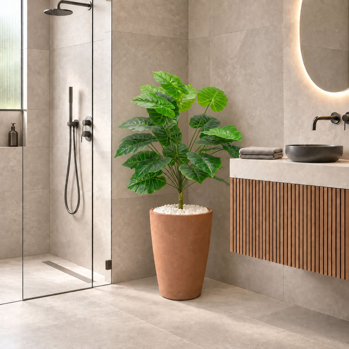 Arbust Artificial Premium, Ultra-Realist, 95 cm – 3 Modele (Fără Ghiveci)