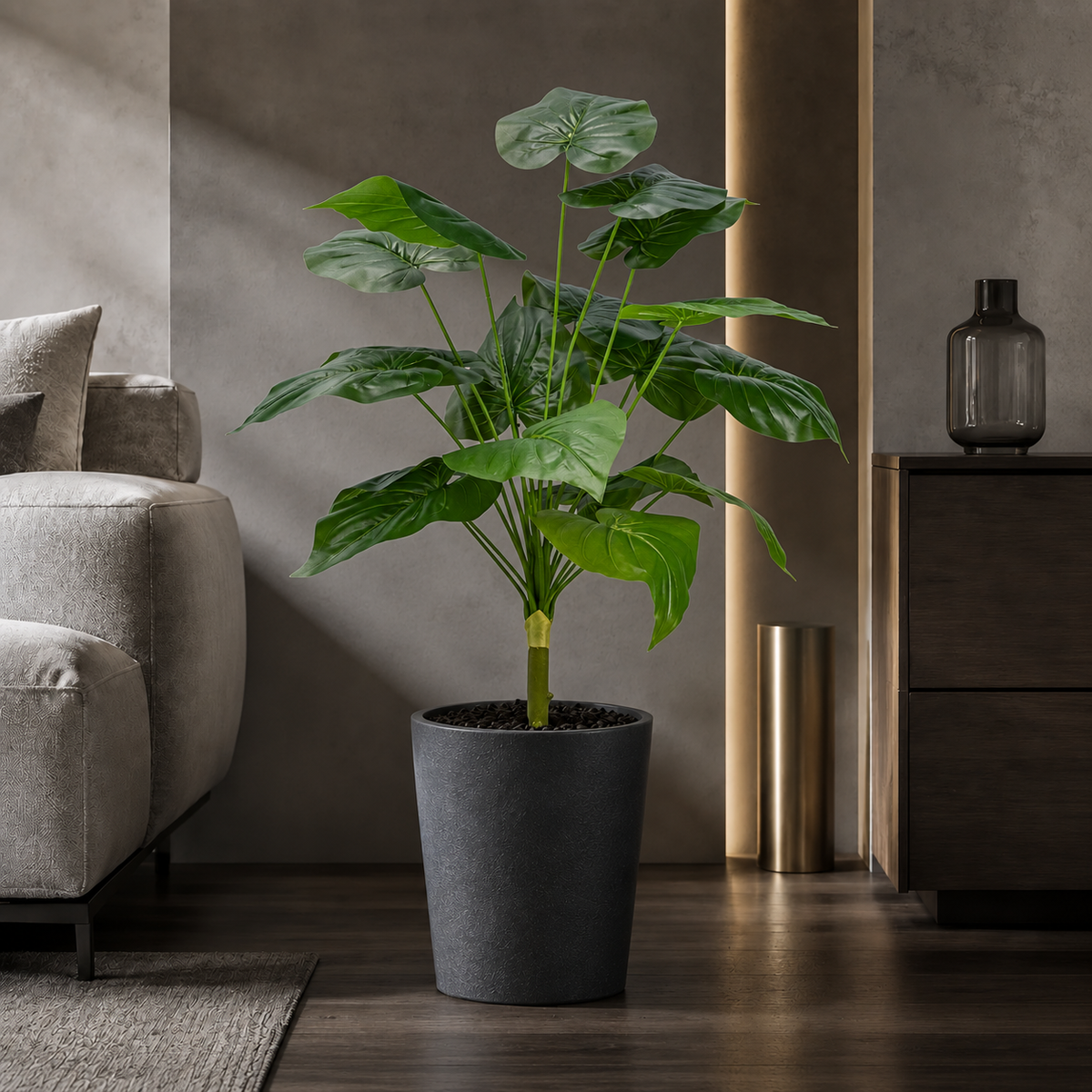 Arbust Artificial Premium, Ultra-Realist, 88–90 cm – 3 Modele (Fără Ghiveci)