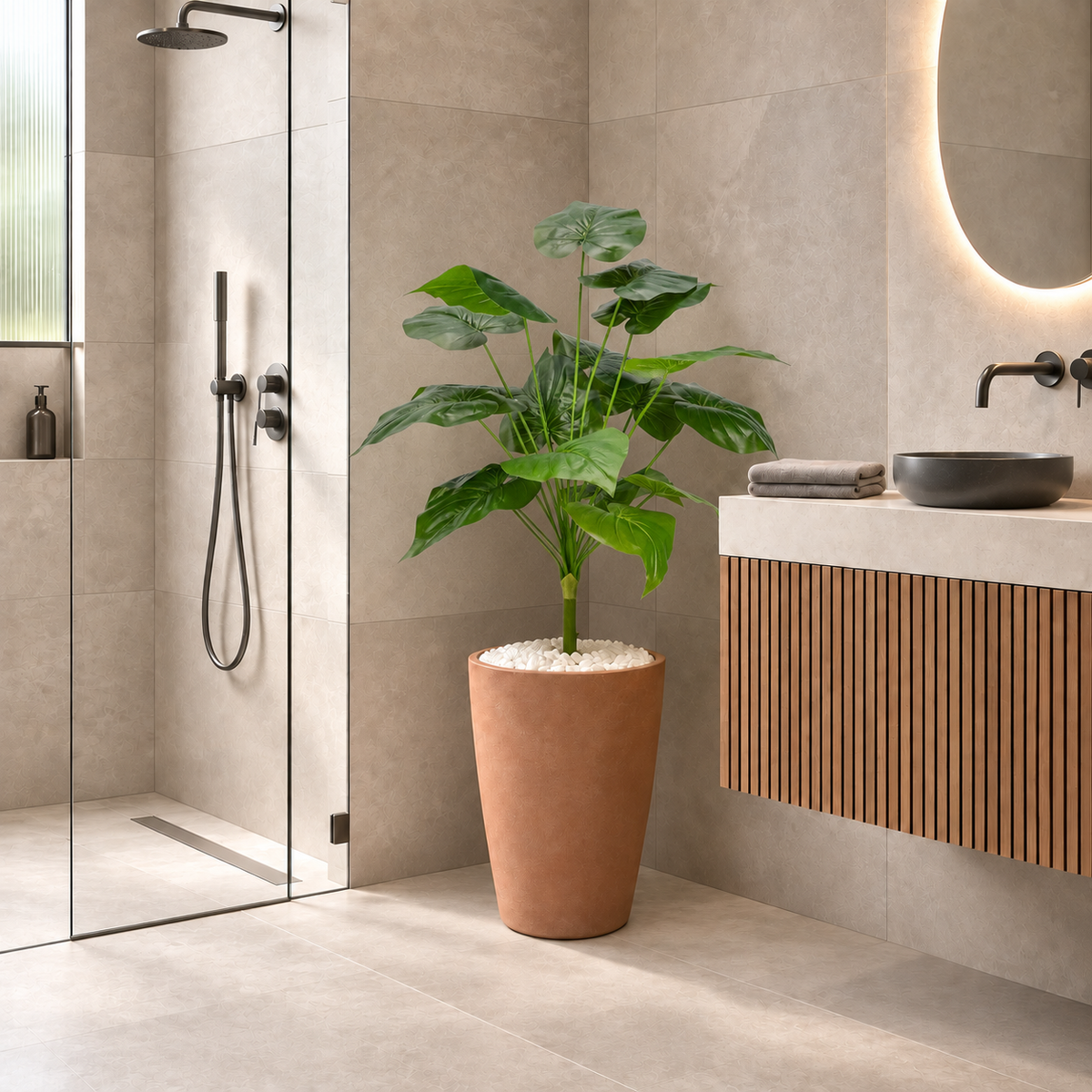 Arbust Artificial Premium, Ultra-Realist, 88–90 cm – 3 Modele (Fără Ghiveci)