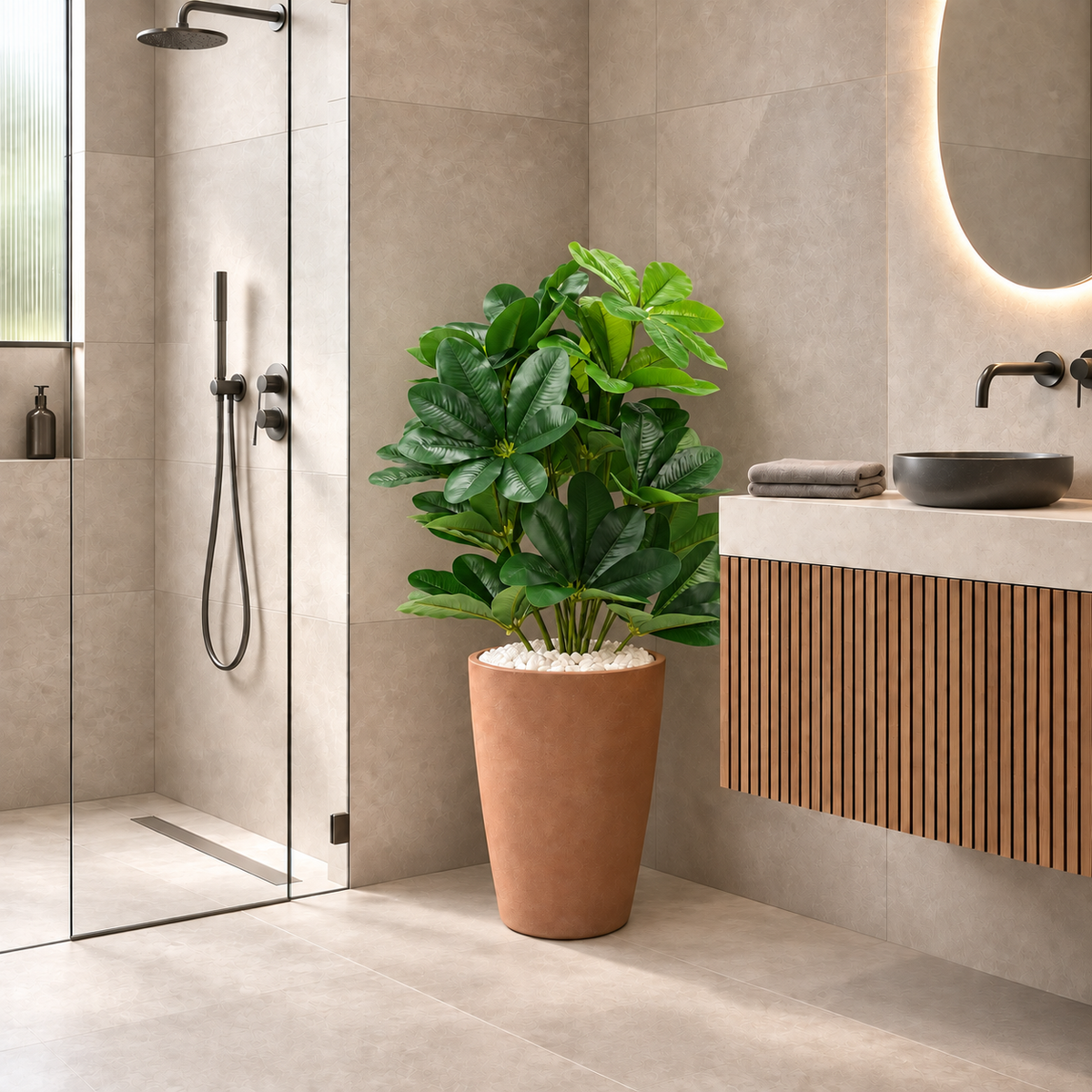 Arbust Artificial Premium, Ultra-Realist, 88–90 cm – 3 Modele (Fără Ghiveci)