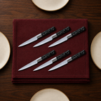 Set 6 Cuțite de Masă, Oțel Inoxidabil, 12 cm