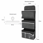 Organizatoare pentru papuci, prosoape și accesorii – Set 2 piese