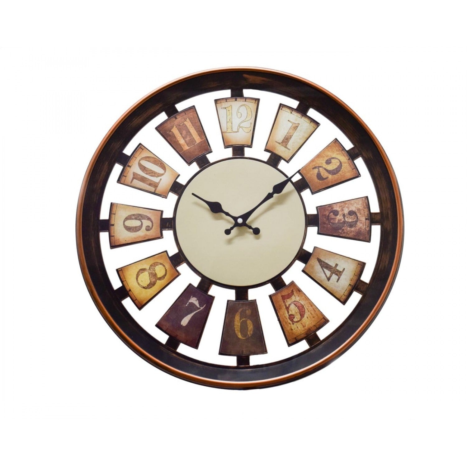 Ceas de Perete Decorativ Aspect Antic – Eleganță Vintage pentru Casa Ta