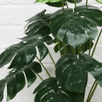 Arbust Artificial Schefflera Variegata, Ultra-Realistic, 65cm (Fara Ghiveci)