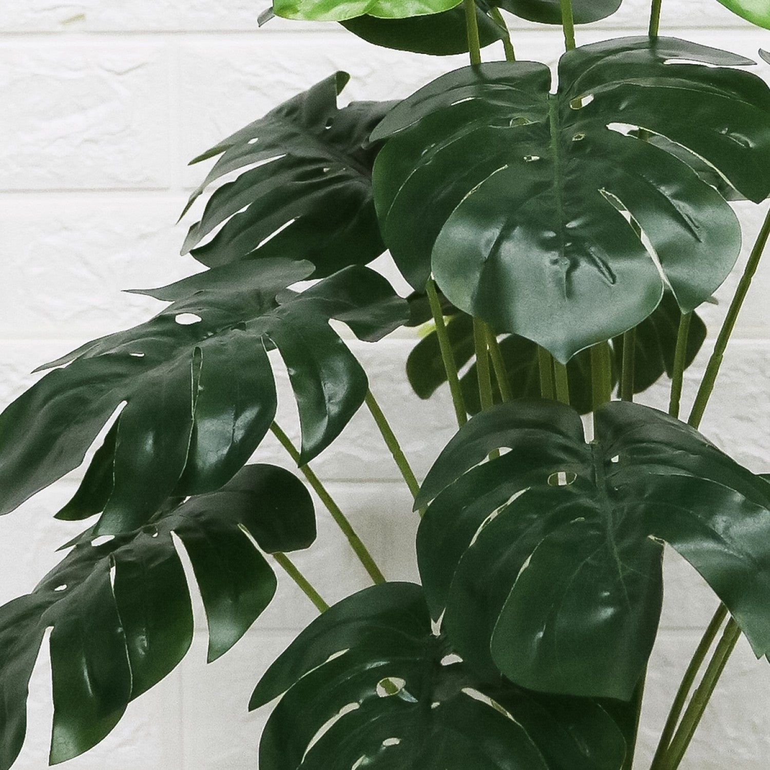 Arbust Artificial Schefflera Variegata, Ultra-Realistic, 65cm (Fara Ghiveci)