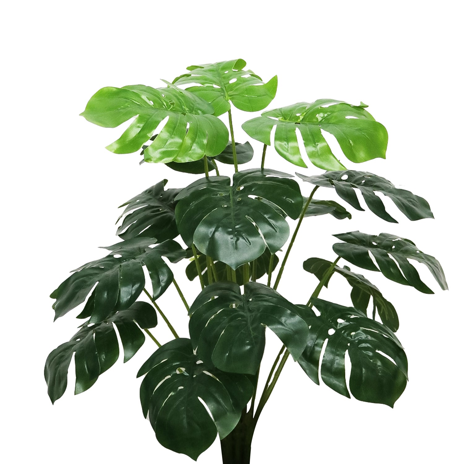 Arbust Artificial Schefflera Variegata, Ultra-Realistic, 65cm (Fara Ghiveci)