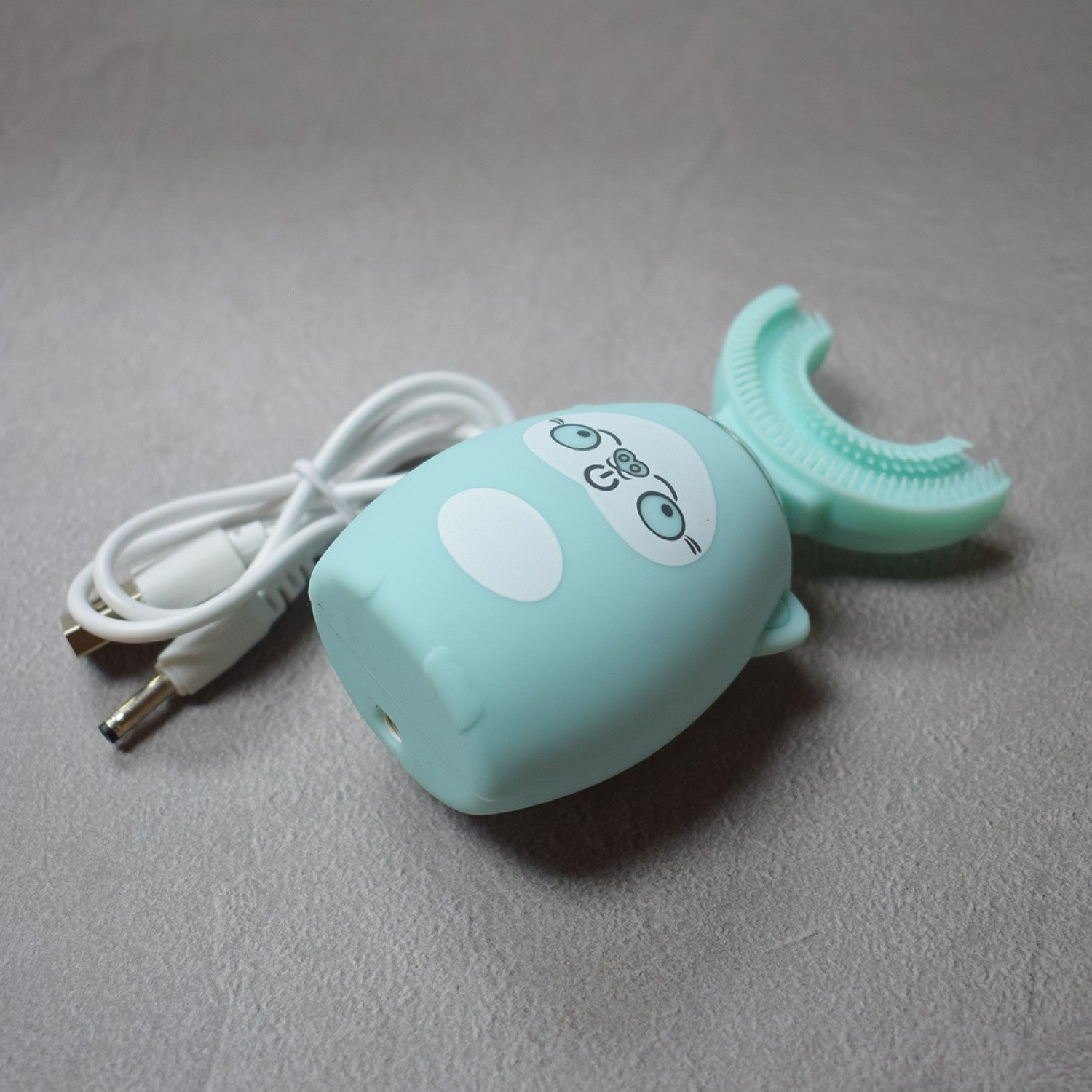 Periuța MagicU – Periuță electrică 360° din silicon alimentar, anti-plâns și zero iritații, 3 programe, reîncărcabilă USB