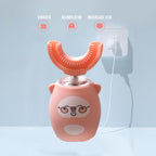 Periuța MagicU – Periuță electrică 360° din silicon alimentar, anti-plâns și zero iritații, 3 programe, reîncărcabilă USB