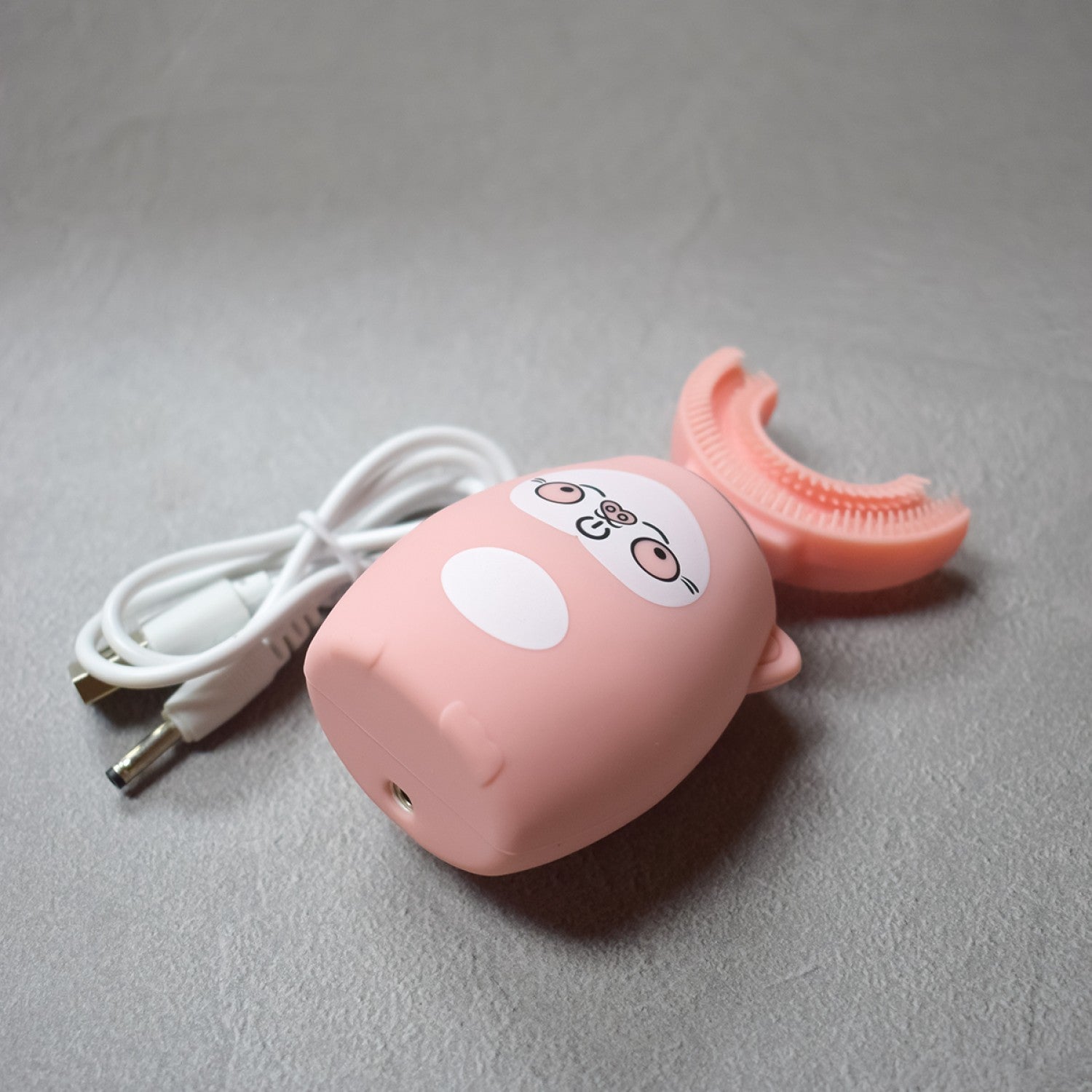 Periuța MagicU – Periuță electrică 360° din silicon alimentar, anti-plâns și zero iritații, 3 programe, reîncărcabilă USB