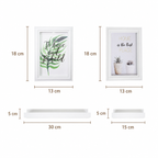 Ramă Foto Decorativă – Păstrează Momentele Dragi Aproape, Model la Alegere