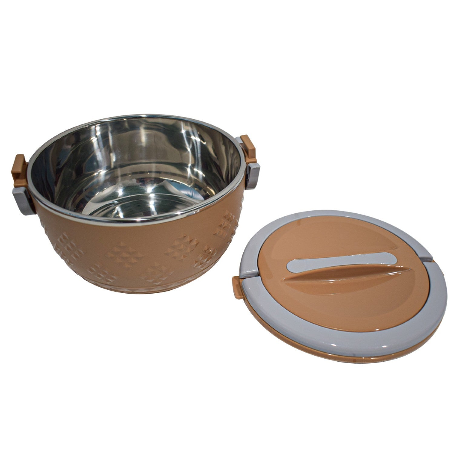 ThermoGrip Inox - Caserolă termică premium cu interior din Inox și Izolație din Spumă, Până la 7h Cald / 4h Rece - diferite modele