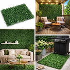 2+1 GRATIS: Panou verde din plante artificiale, dimensiune: 60x40cm D4963