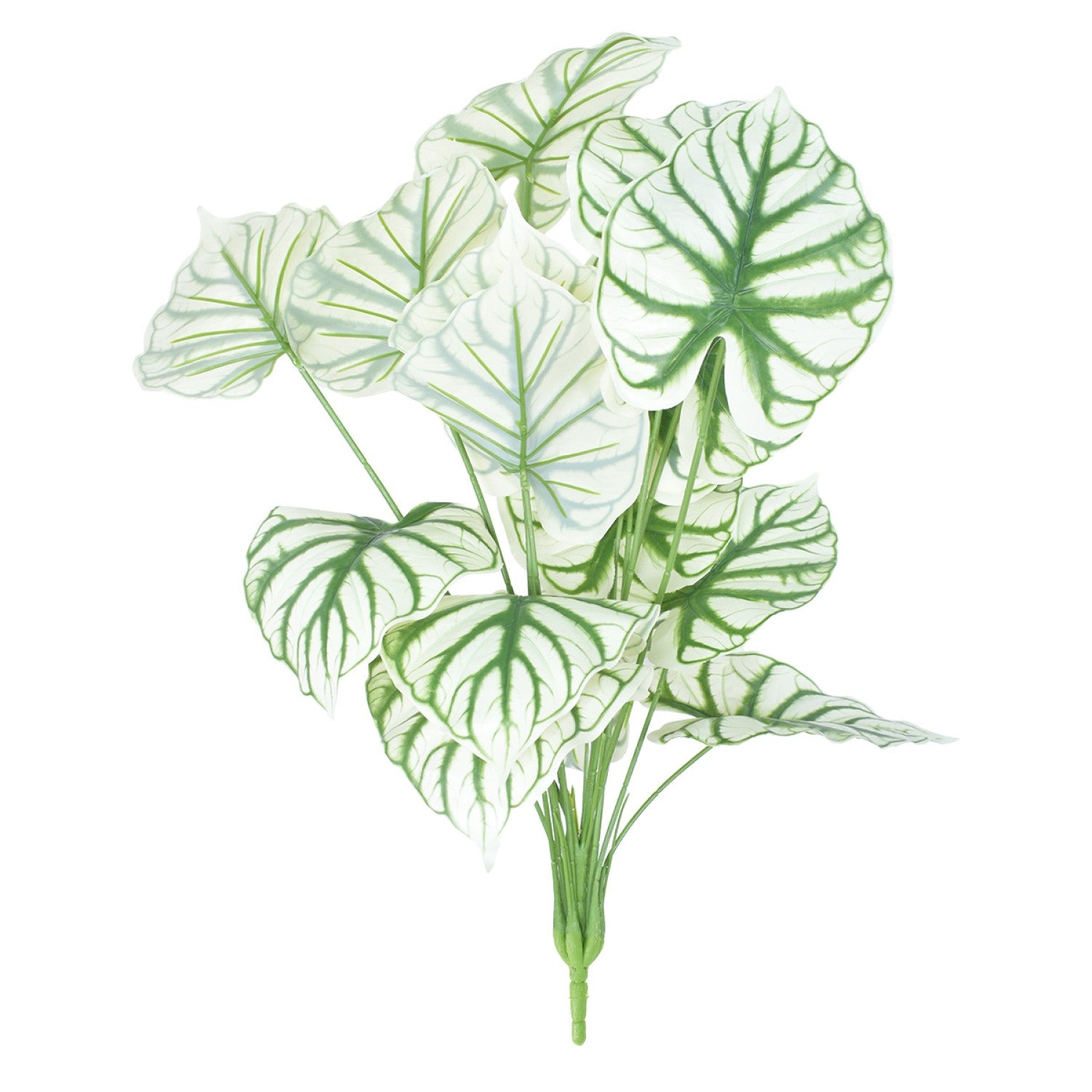 Arbust Artificial Schefflera Variegata, Ultra-Realistic, 65cm (Fara Ghiveci)