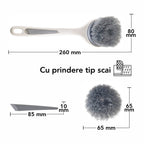 Set de 2 Perii Ergonomice pentru Spălat Vase – Curățare Completă și Eficientă