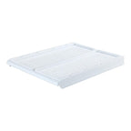 Organizator modular pliabil pentru haine și obiecte, stivuibil, cu sistem glisant, 30 × 43 × 29 cm, Alb