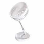 Ventilator Telescopic Portabil și Pliabil, Putere 4.8W, 3 Trepte de Viteză, Autonomie Sporită cu Acumulator de 3000 mAh, Încărcare USB
