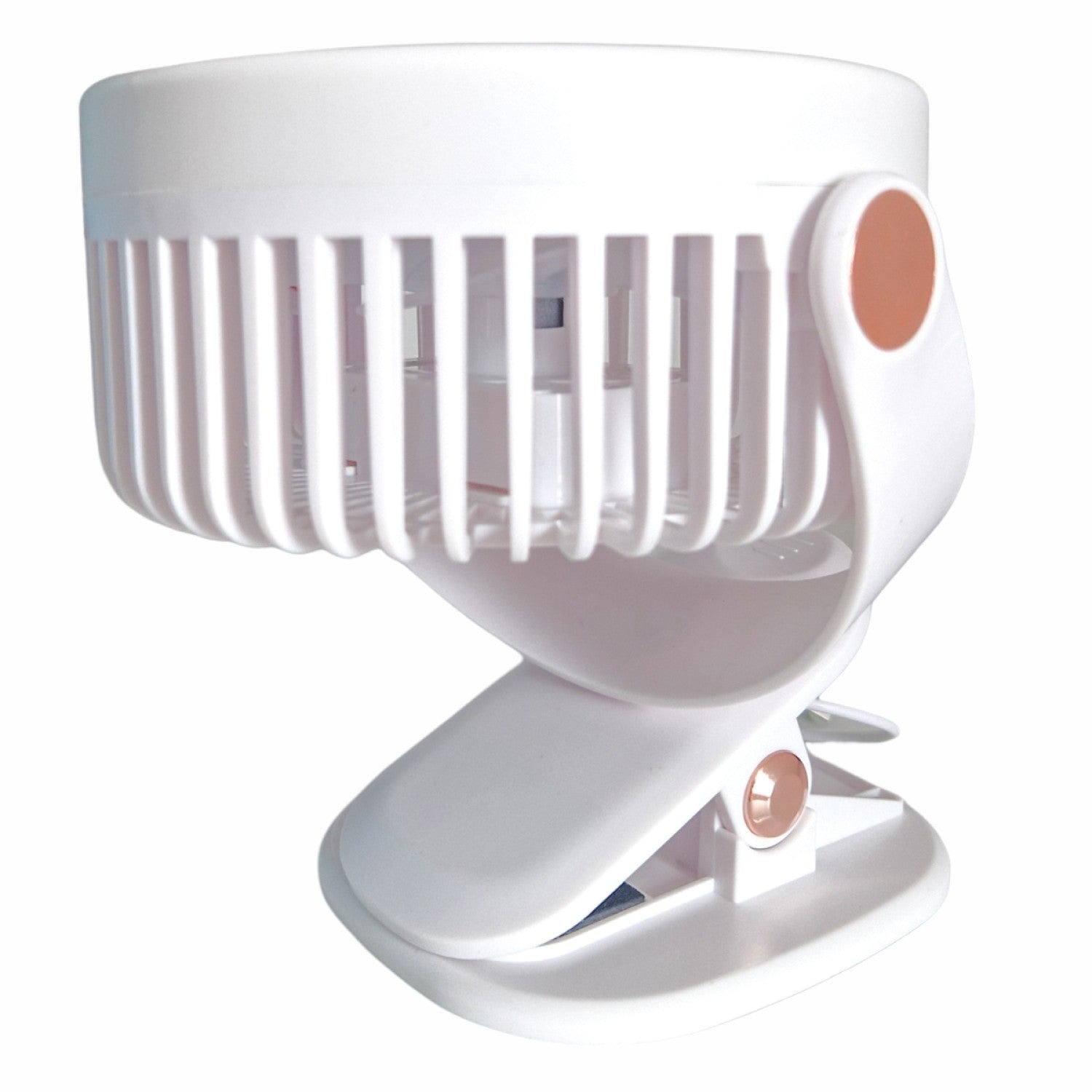 Mini Ventilator Portabil USB cu Clema (Clips), 3 Viteze, Rotire 360°, alimentare USB