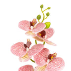 Orhidee Artificială Decorativă în Ghiveci Ceramic – Eleganță Florală pentru Casă și Birou, 49cm