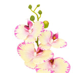 Orhidee Artificială Decorativă în Ghiveci Ceramic – Eleganță Florală pentru Casă și Birou, 49cm