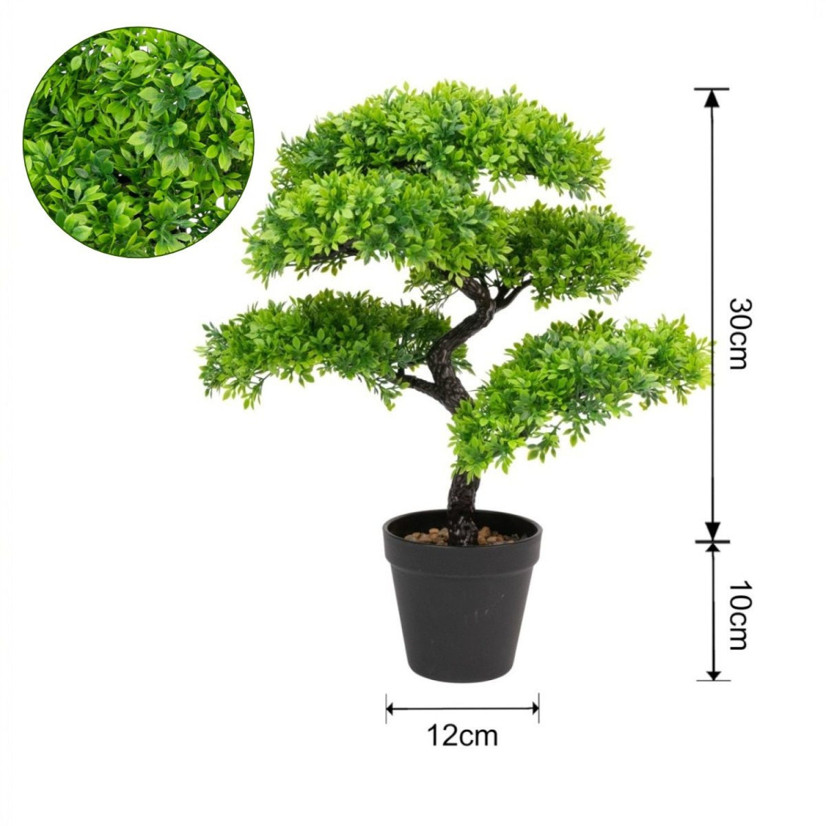 Bonsai Artificial Zen Oasis – Fără Întreținere, Eleganță și Calmitate, 40 cm