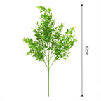 Plantă Artificială Decorativă Premium, Aspect Natural, 80 cm (Fără Ghiveci)