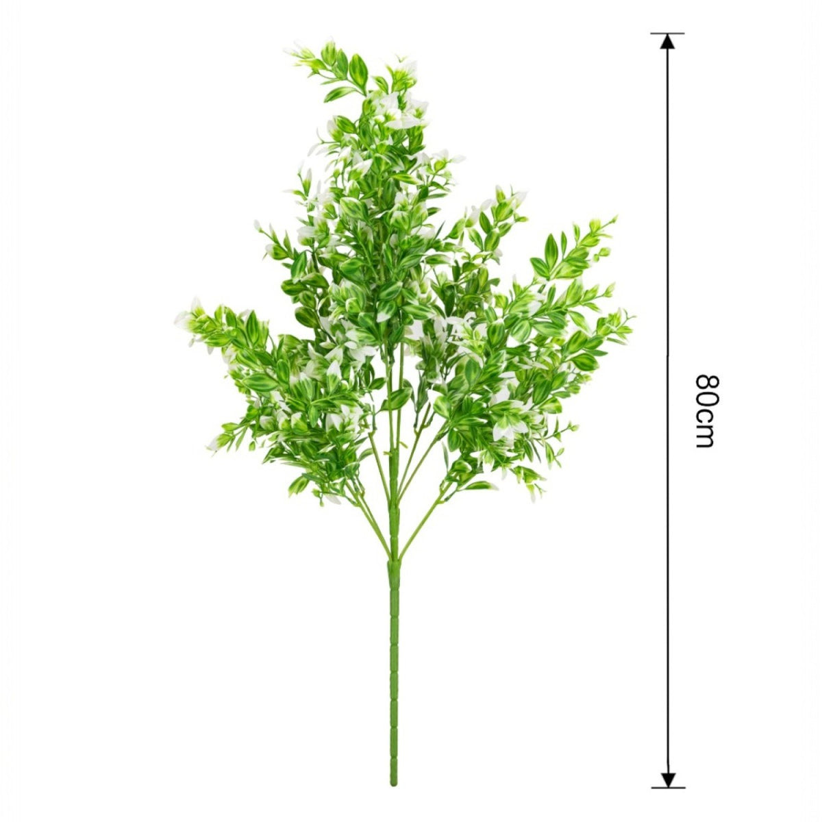 Plantă Artificială Decorativă Premium, Aspect Natural, 80 cm (Fără Ghiveci)