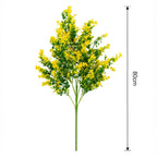 Plantă Artificială Decorativă Premium, Aspect Natural, 80 cm (Fără Ghiveci)