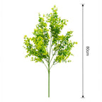 Plantă Artificială Decorativă Premium, Aspect Natural, 80 cm (Fără Ghiveci)