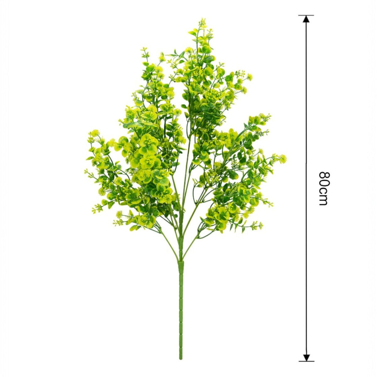 Plantă Artificială Decorativă Premium, Aspect Natural, 80 cm (Fără Ghiveci)