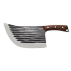 Satâr de Bucătărie TitanChef, Lamă din Inox de 4 mm, Mâner din Lemn, pentru Tocat, Feliere și Porționare – 4 Variante