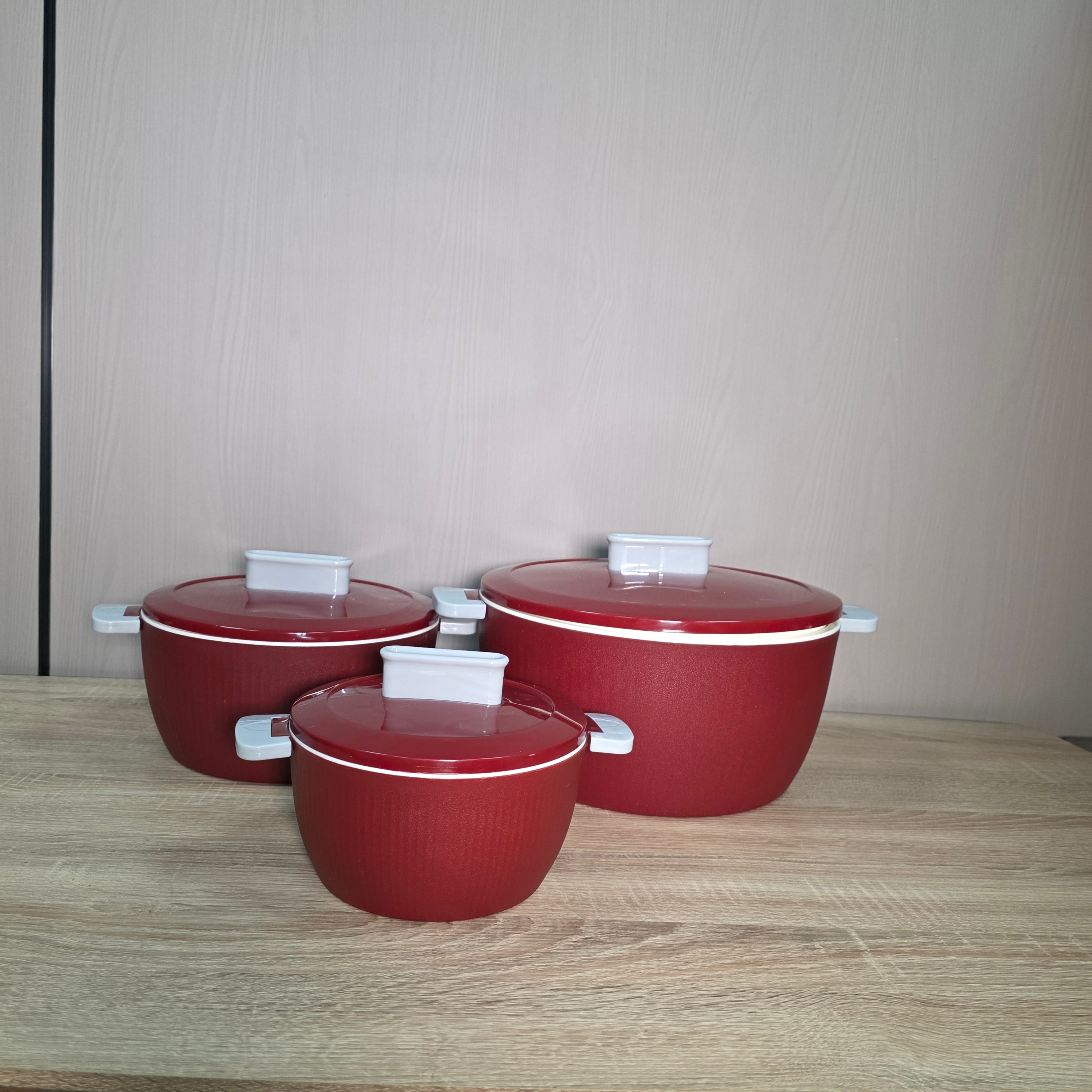 ThermoGrip Inox - Caserolă termică premium cu interior din Inox și Izolație din Spumă, Până la 7h Cald / 4h Rece - diferite modele