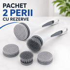 Set de 2 Perii Ergonomice pentru Spălat Vase – Curățare Completă și Eficientă