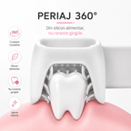 Periuță de dinți electrică DentalHero pentru copii 3-12 ani, 5 programe, acumulator, încărcare USB