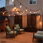 Ghirlanda luminoasa, decorativa, interconectabila, 5m, 10 Becuri LED, Lumina Alb Cald