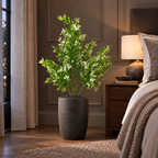 Plantă Artificială Decorativă Premium, Aspect Natural, 80 cm (Fără Ghiveci)